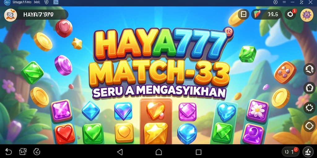 Tampilan gameplay HAYA777 yang seru dan penuh warna.