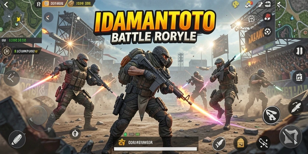 Gameplay seru dari IDAMANTOTO dengan aksi pertempuran intens.