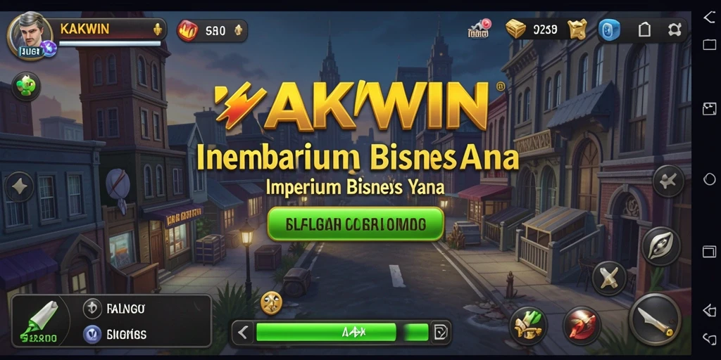 Tampilan visual gameplay KAKWIN yang menantang dan menyenangkan.