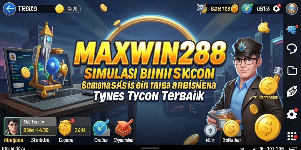 Gameplay mengasyikkan dari MAXWIN288 yang menampilkan pengelolaan bisnis.