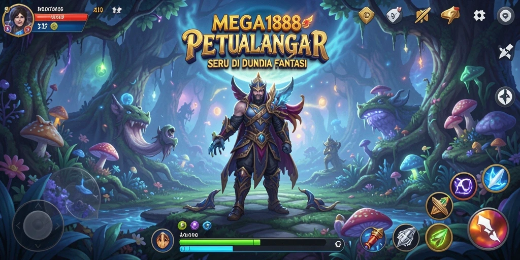 Gameplay MEGA188 yang penuh aksi dan petualangan menarik.
