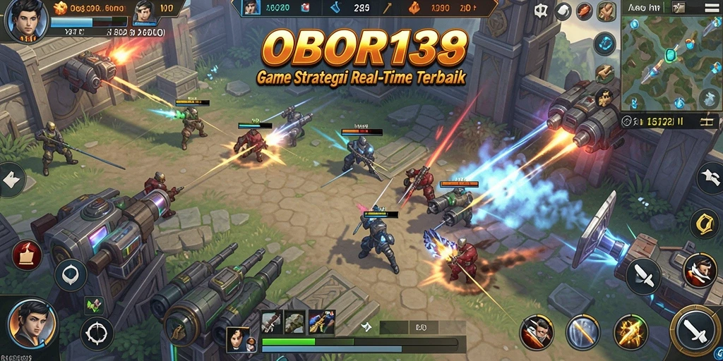Tampilan gameplay mendebarkan dalam OBOR138 dengan strategi yang intens.