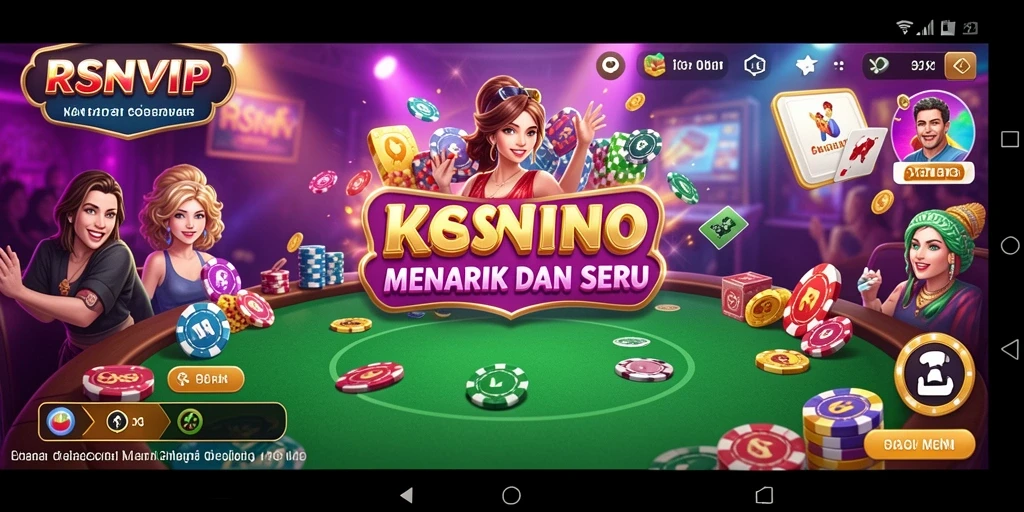 Tampilan gameplay Kasino yang seru dan menarik di RSNVIP.