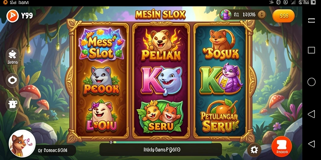 Screenshot gameplay Y89 menampilkan aksi seru mesin slot.